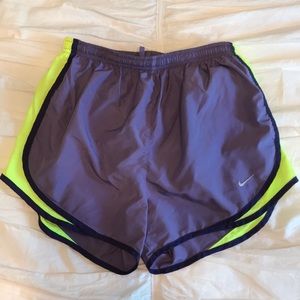 Nike track shorts